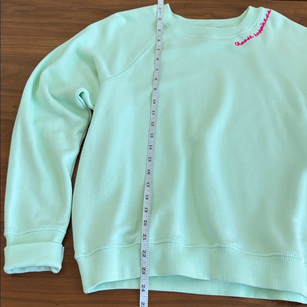 Spiritual Gangster Hailey Embroidered Sweatshirt Choose Happiness Size Small - Picture 7 of 9